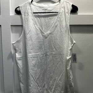 NWTOld Navy Everywear L Tall white Tank